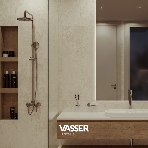 VASSER LYRA DUCHA C/BARRAL 10/1122